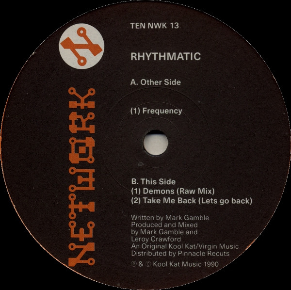 Rhythmatic - Frequency / Demons | Network Records (TEN NWK 13) - 2