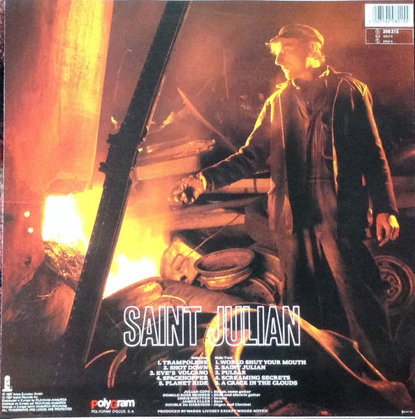 Julian Cope - Saint Julian | Island Records (208215) - 2
