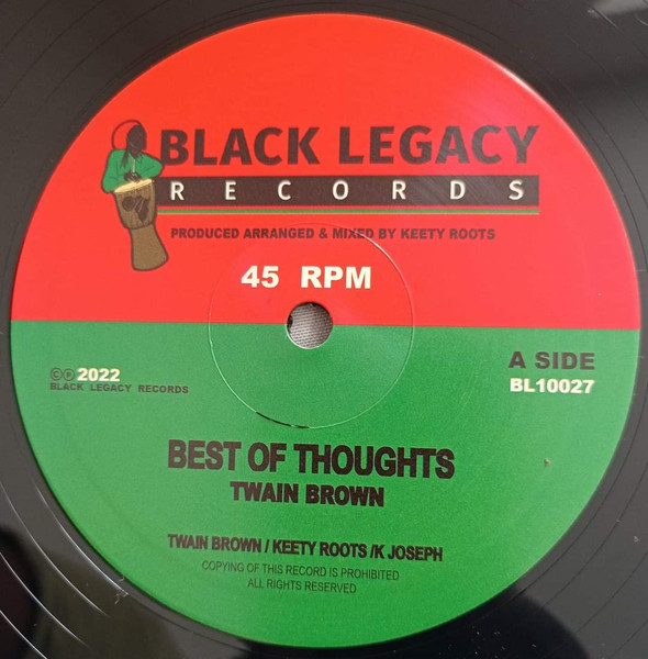 Twain Brown - Best Of Thoughts | Black Legacy (BL10027) - main