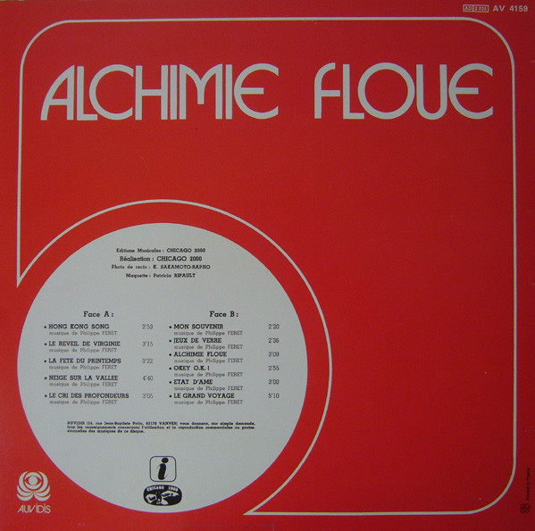 Philippe Feret - Alchimie Floue | Auvidis (AV 4159) - 2 Philippe Feret - Alchimie Floue | Auvidis (AV 4159) - 2