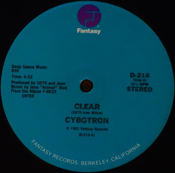 Cybotron - Clear | Fantasy (D-216) - main