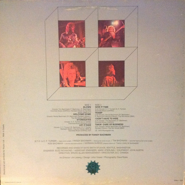 Bachman-Turner Overdrive - Bachman-Turner Overdrive II [Vinyl] | Mercury (SRM 1-696) - 2