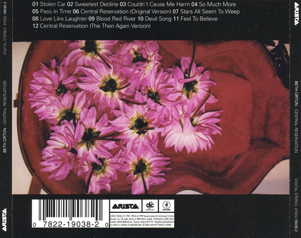 Beth Orton - Central Reservation | Arista (07822-19038-2) - 2 Beth Orton - Central Reservation | Arista (07822-19038-2) - 2