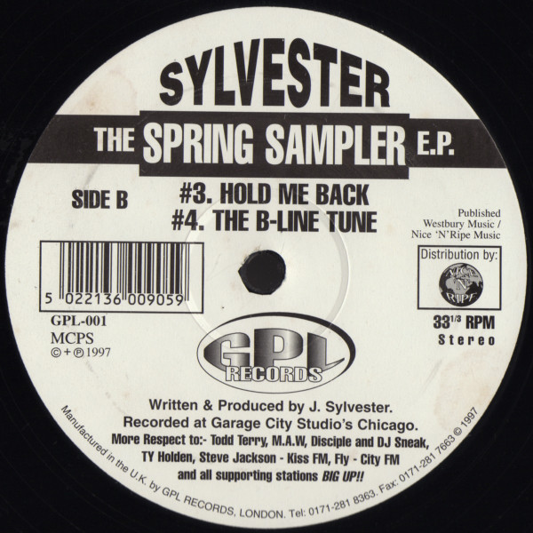 Jeremy Sylvester - The Spring Sampler E.P. | GPL Records (GPL-001) - 2 Jeremy Sylvester - The Spring Sampler E.P. | GPL Records (GPL-001) - 2