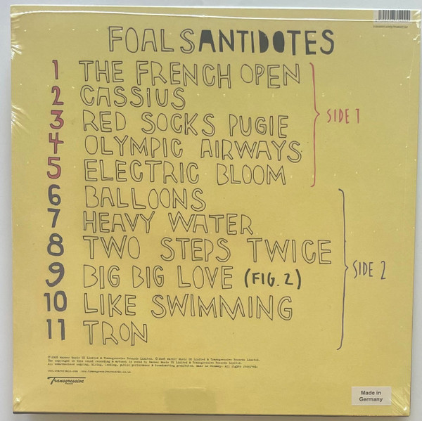 Foals - Antidotes | Transgressive Records (TRANS071LP) - 2