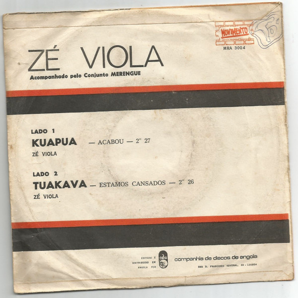 Zé Viola - Kuapua / Tuakava | Movimento (MRA 3004) - 2