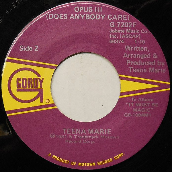 Teena Marie - Square Biz | Gordy (G 7202F) - 2 Teena Marie - Square Biz | Gordy (G 7202F) - 2