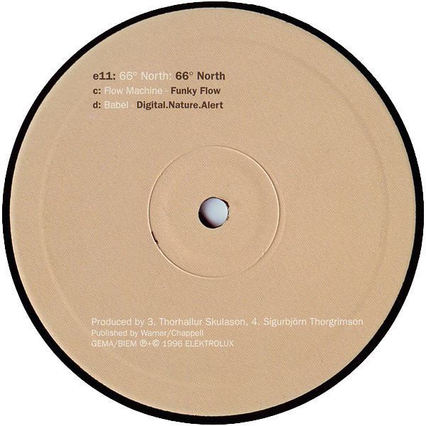 Various - 66° North - Various Artists From Iceland | Elektrolux (e11) - 3