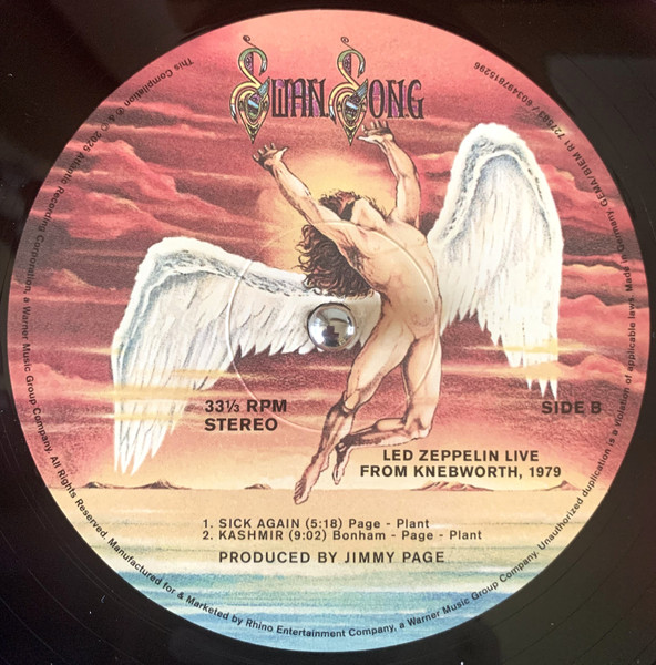 Led Zeppelin - Live EP | Swan Song (R1 727583) - 4