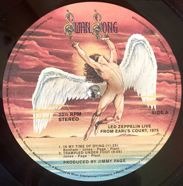 Led Zeppelin - Live EP | Swan Song (R1 727583) - 3