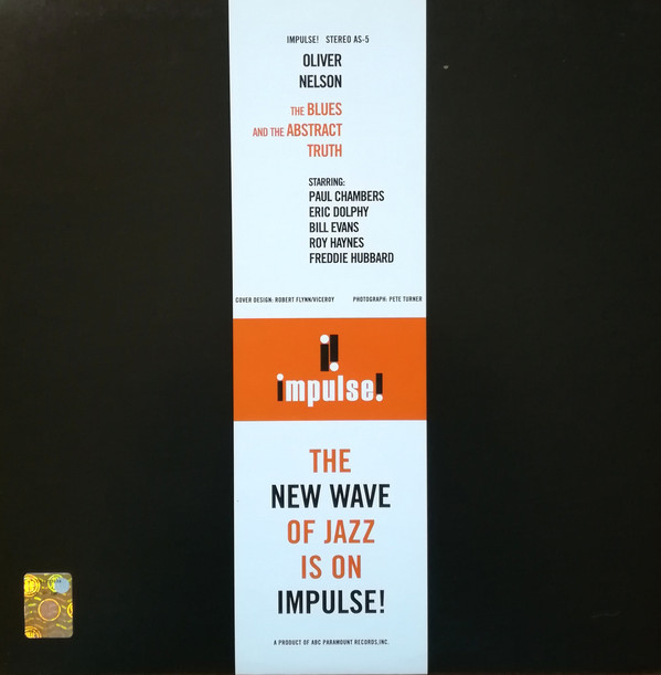 Oliver Nelson - The Blues And The Abstract Truth | Impulse! (AS-5) - 4 Oliver Nelson - The Blues And The Abstract Truth | Impulse! (AS-5) - 4