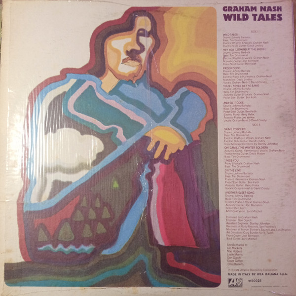 Graham Nash - Wild Tales | Atlantic (W 50025) - 2 Graham Nash - Wild Tales | Atlantic (W 50025) - 2