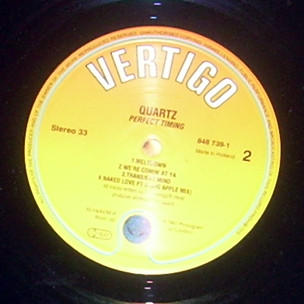 Quartz - Perfect Timing | Vertigo (848 739-1) - 4