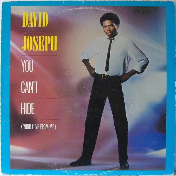 David Joseph - You Can't Hide (Your Love From Me) | Island Records (812 210-1) - main