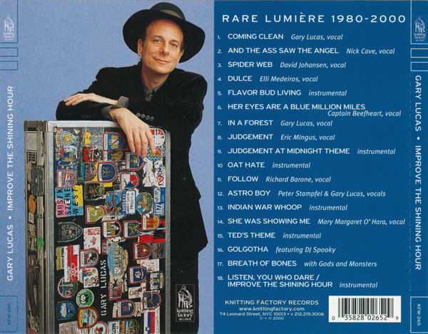 Gary Lucas - Improve The Shining Hour | Knitting Factory Works (KFW-265) - 2