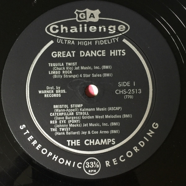 The Champs - Great Dance Hits | Challenge (CHS-2513) - 4 The Champs - Great Dance Hits | Challenge (CHS-2513) - 4