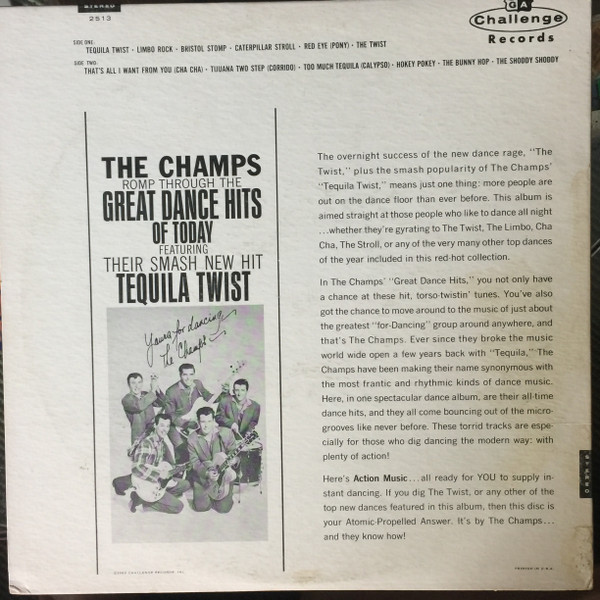 The Champs - Great Dance Hits | Challenge (CHS-2513) - 2 The Champs - Great Dance Hits | Challenge (CHS-2513) - 2