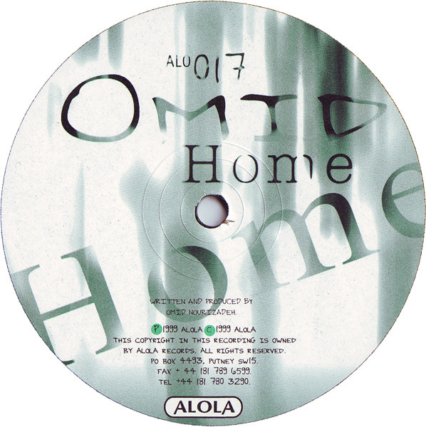 Omid Nourizadeh - Home | Alola (ALO 017)