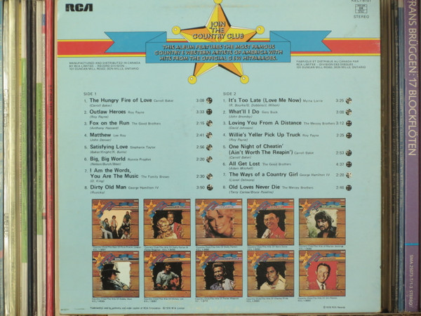Various - The Hits Of Opry North | RCA Records (kel 18101) - 3 Various - The Hits Of Opry North | RCA Records (kel 18101) - 3