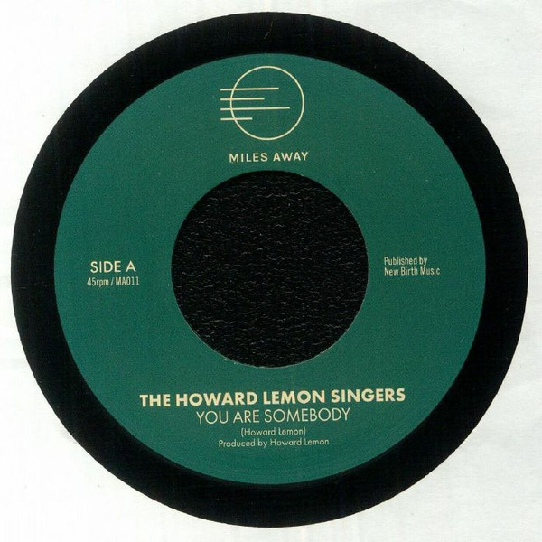 Howard Lemon Singers - You Are Somebody / For The Children | Miles Away (MA011)