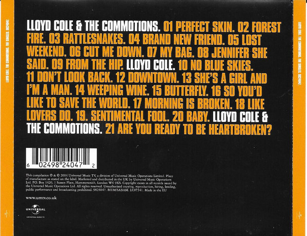 Lloyd Cole , Lloyd Cole & The Commotions - The Singles | Universal (9824047) - 4