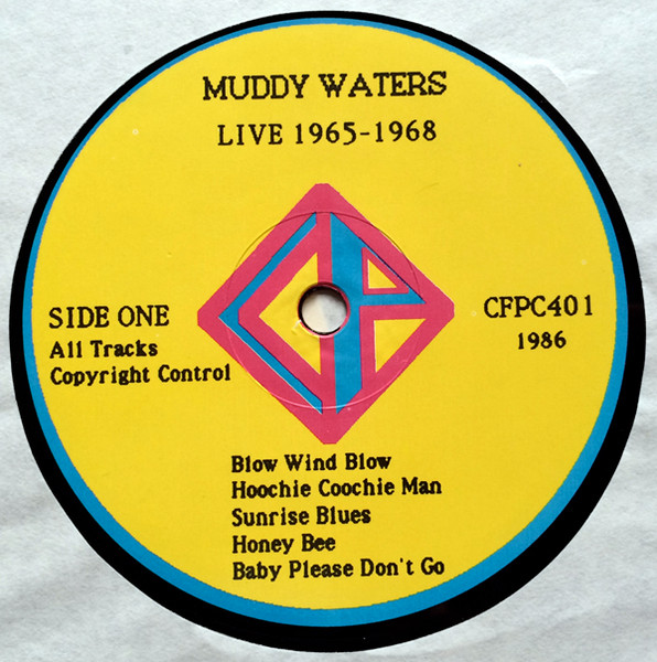 Muddy Waters - Live 65-68 | CP (CFPC401) - 3