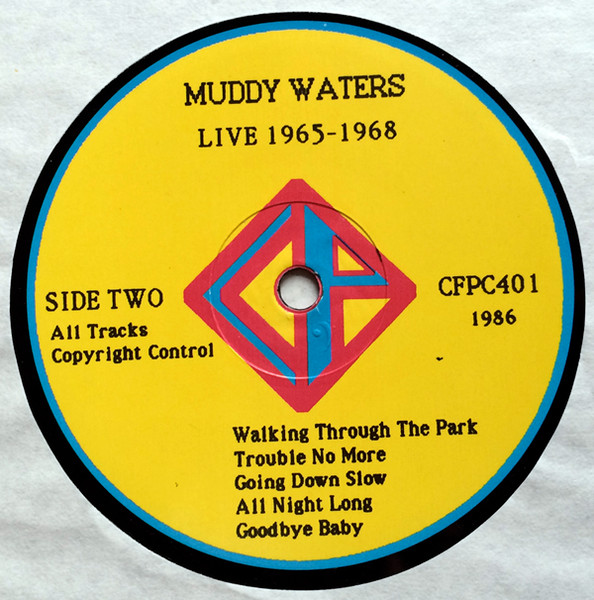 Muddy Waters - Live 65-68 | CP (CFPC401) - 4