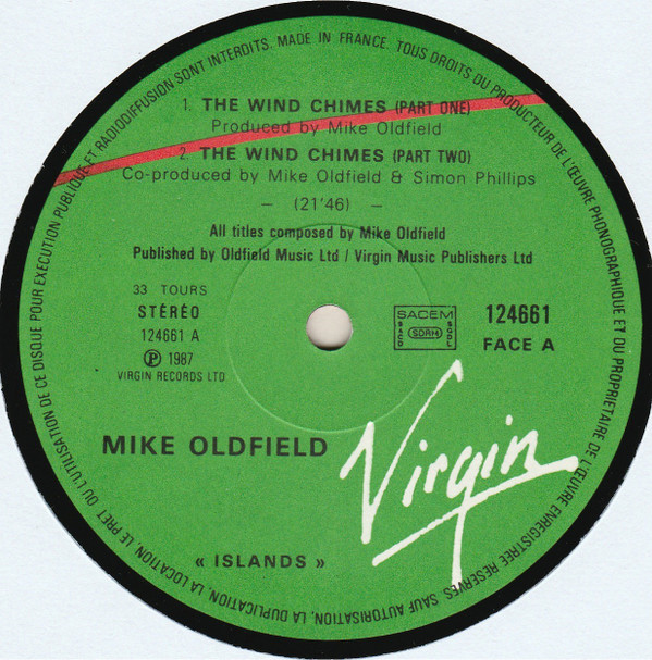 Mike Oldfield - Islands | Virgin (124661) Mike Oldfield - Islands | Virgin (124661)