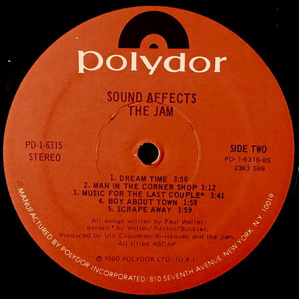 The Jam - Sound Affects | Polydor (PD-1-6315) - 4