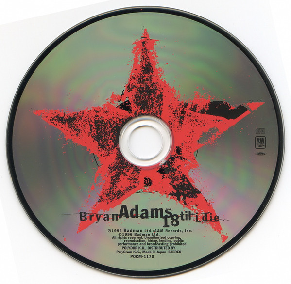Bryan Adams - 18 Til I Die | A&M Records (POCM-1170) - 4