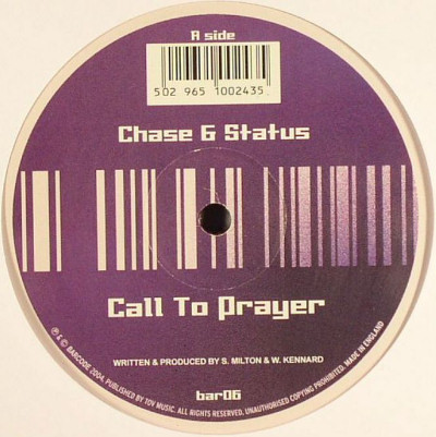 Chase & Status - Call To Prayer / Stand Off | Barcode Recordings (bar06) - 2