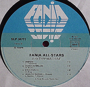 Fania All Stars - Rhythm Machine | Fania Records (SLP 34711) - 4 Fania All Stars - Rhythm Machine | Fania Records (SLP 34711) - 4