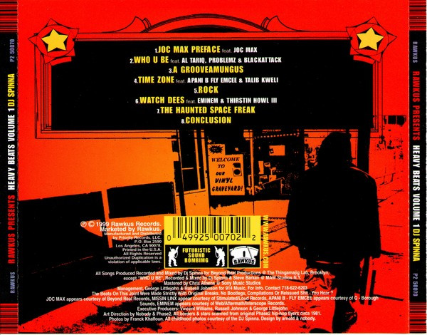 DJ Spinna - Heavy Beats Volume 1 | Rawkus (P2 50070) - 2