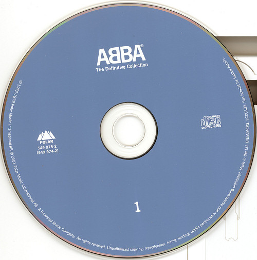 ABBA - The Definitive Collection | Polar (549 974-2) - 4 ABBA - The Definitive Collection | Polar (549 974-2) - 4