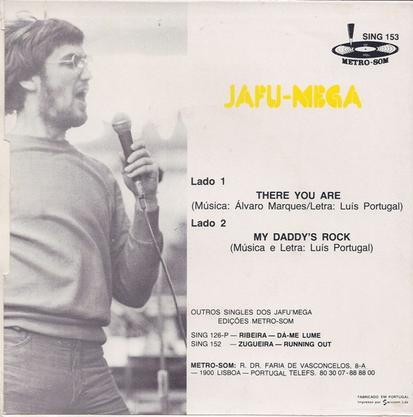 Jáfu'Mega - There You Are / My Daddy's Rock | Metro-Som (SING 153) - 2