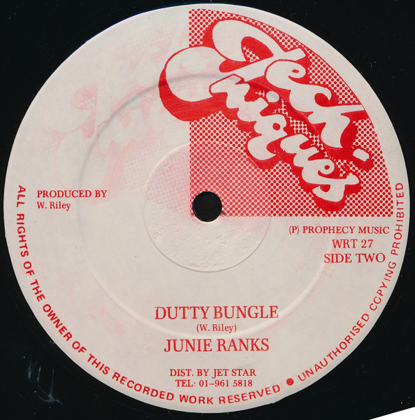 Sanchez / Junie Ranks - Sweetest Sound / Dutty Bungle | Techniques (WRT 27) - 2