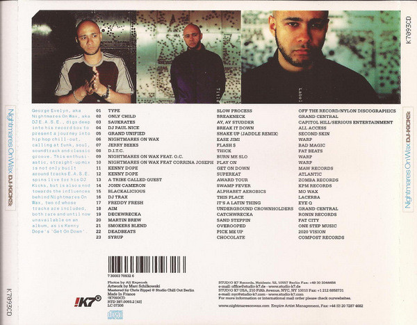 Nightmares On Wax - DJ-Kicks | !K7 Records (!K7093CD) - 2 Nightmares On Wax - DJ-Kicks | !K7 Records (!K7093CD) - 2