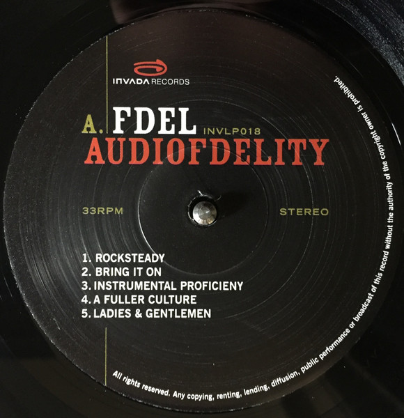 Fdel - Audiofdelity | Invada Records (INVLP018) - 3