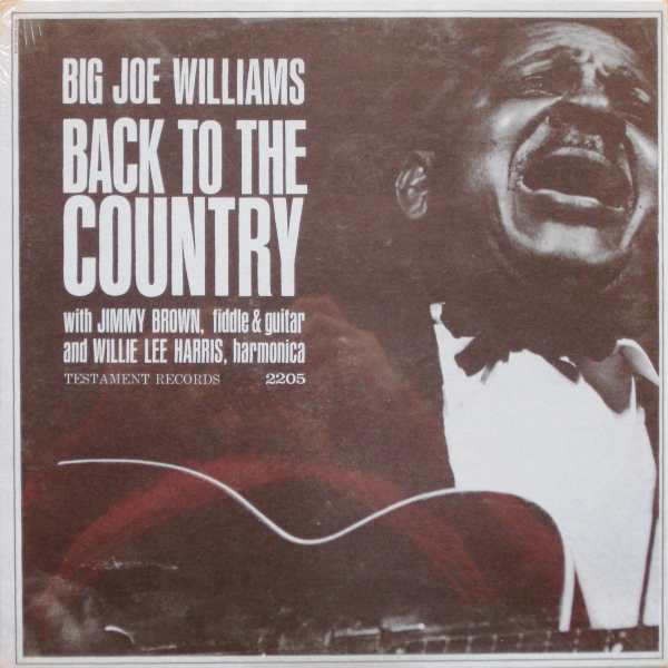 Big Joe Williams With Jimmy Brown And Willie Lee Harris - Back To The Country | Testament Records (2205)
