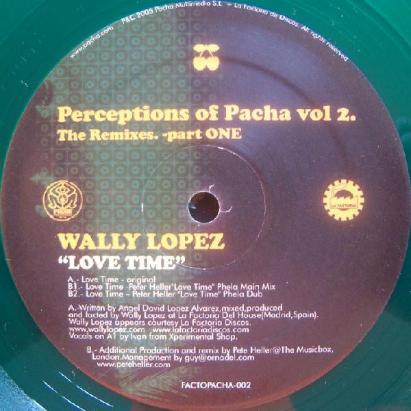 Wally Lopez - Love Time | The Factoria (FACTOPACHA-002) - main Wally Lopez - Love Time | The Factoria (FACTOPACHA-002) - main