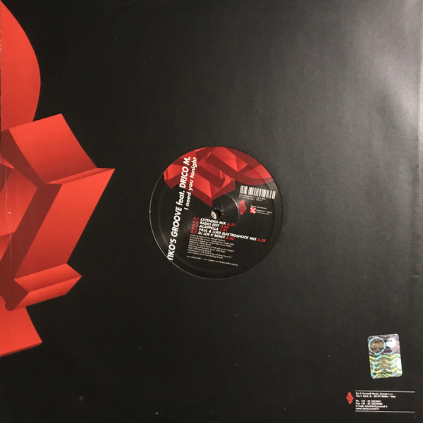 Tiko's Groove feat. Drico M. - I Need You Tonight | Do It Yourself Entertainment (DOIT825)