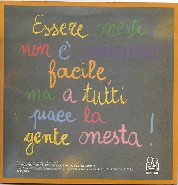 Unknown Artist - Onestà | Insieme (11 RADIO) - 2