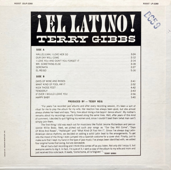 Terry Gibbs - El Latino | Royal Roost (SLP-2260) - 2 Terry Gibbs - El Latino | Royal Roost (SLP-2260) - 2