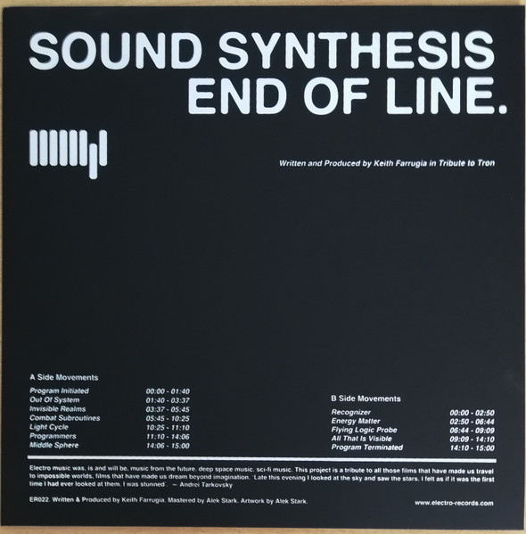 Sound Synthesis - End Of Line | Electro Records (ER022)