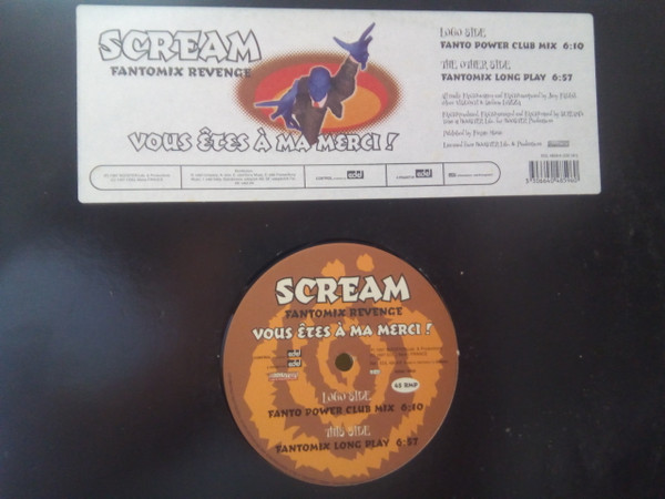 Scream - Vous Êtes À Ma Merci! (Fantomix Revenge) | Edel Music (France) (EDL 4859-6)