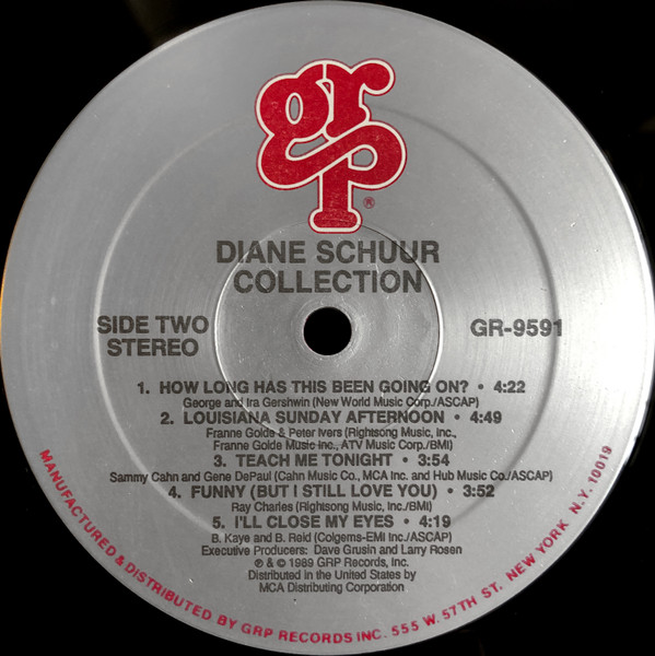 Diane Schuur - Collection | GRP (GR-9591) - 4