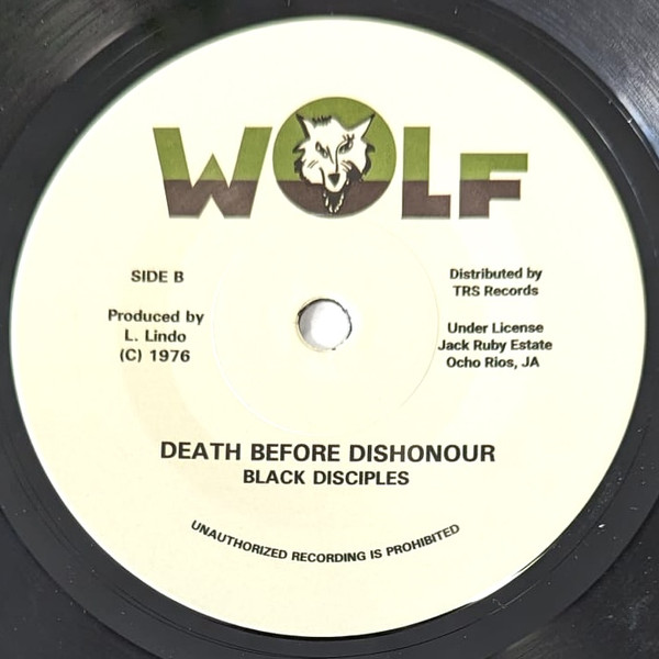 Tyrone Taylor / The Black Disciples - Birds Of A Feather / Death Before Dishonour | Wolf (TRS-JR-7)
