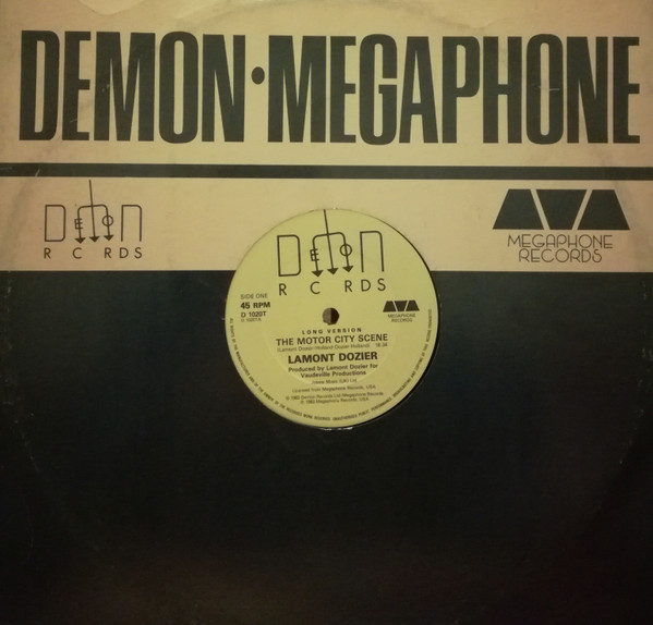Lamont Dozier - The Motor City Scene | Demon Records (D 1020T)