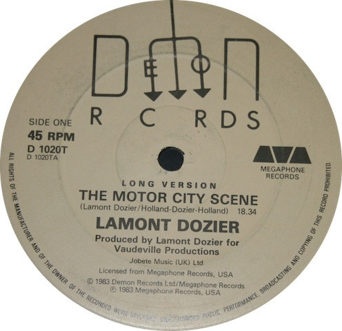 Lamont Dozier - The Motor City Scene | Demon Records (D 1020T) - 2 Lamont Dozier - The Motor City Scene | Demon Records (D 1020T) - 2