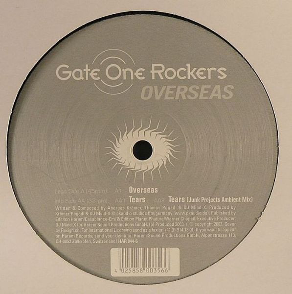 Gate One Rockers - Overseas | Harem Records (HAR 044-6) - main